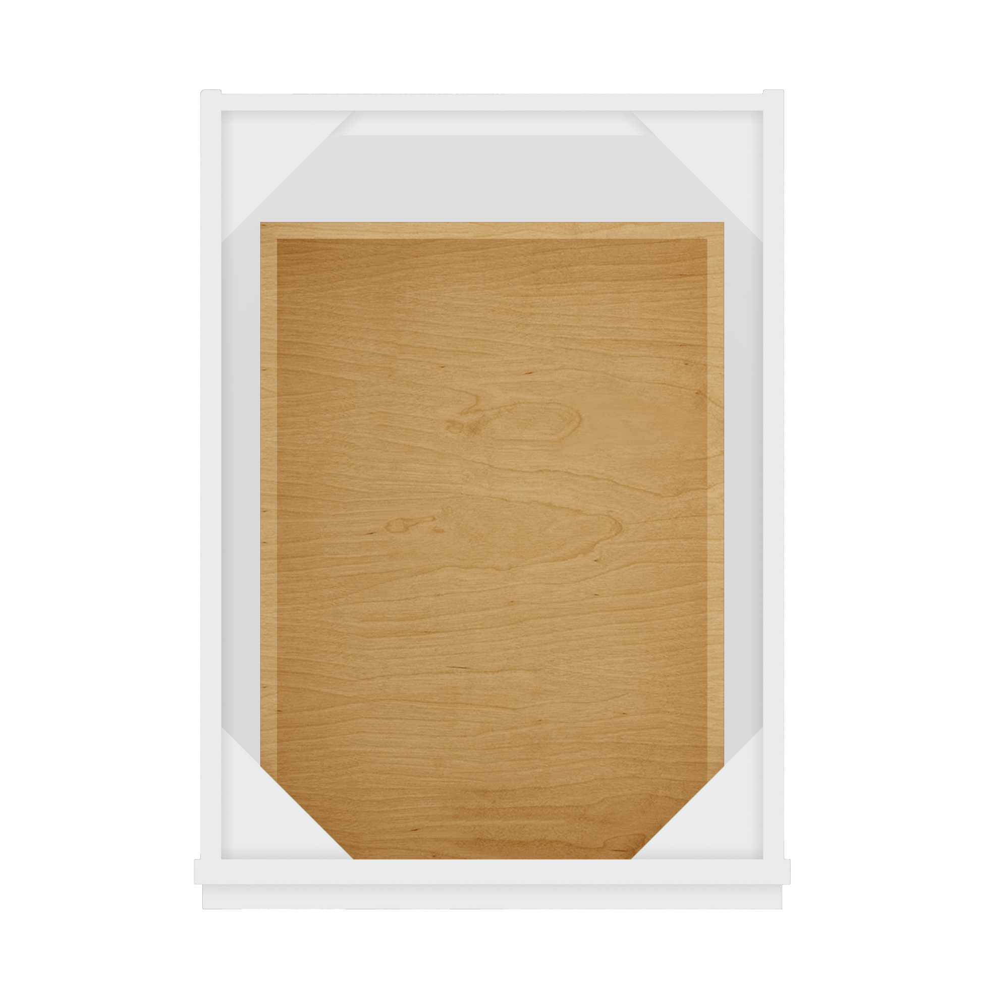 Drawer Base Kitchen Cabinet DB18 Alpina White LessCare 18 in. width 34.5 in. height 24 in. depth - Kitchen Cabinets