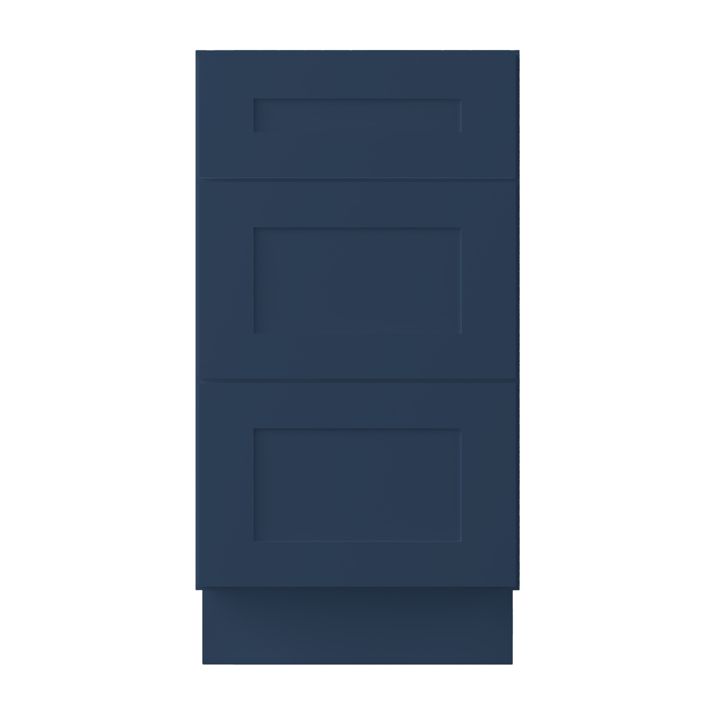 Drawer Base Kitchen Cabinet DB18 Danbury Blue LessCare 18 in. width 34.5 in. height 24 in. depth - Kitchen Cabinets