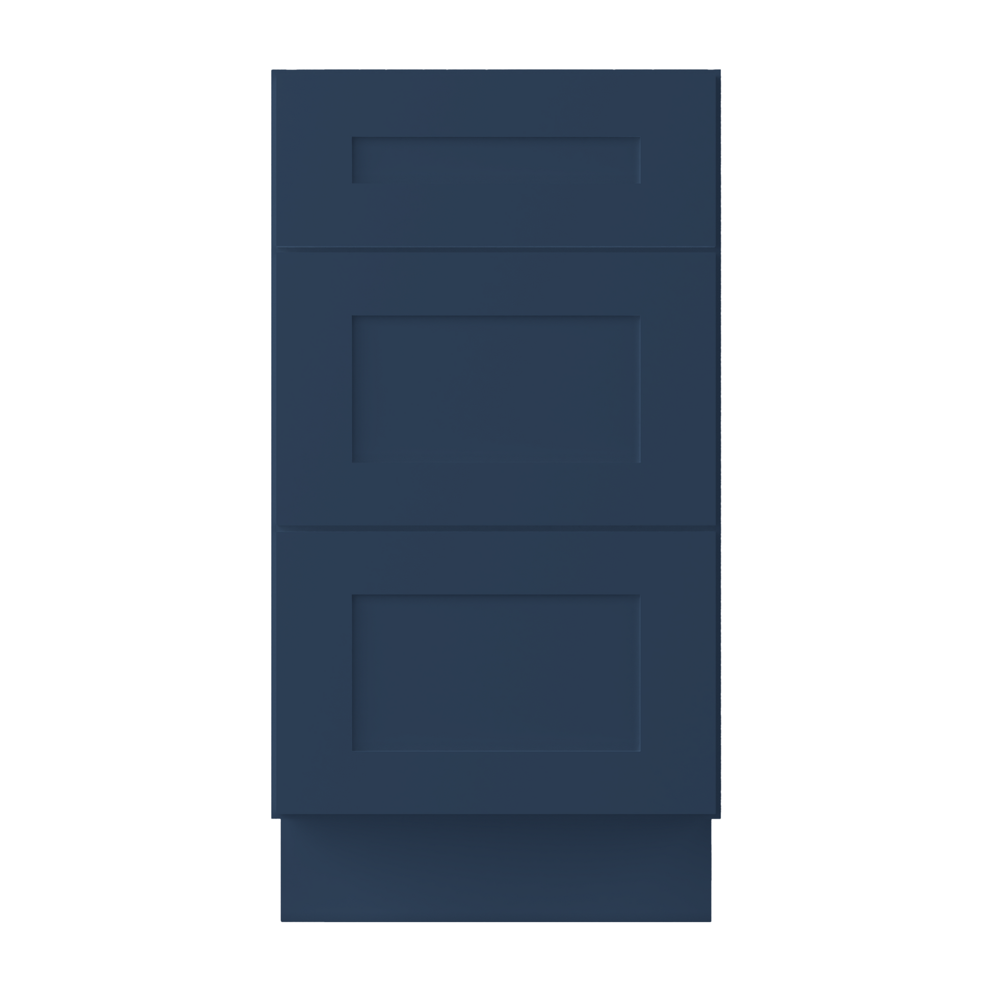Drawer Base Kitchen Cabinet DB18 Danbury Blue LessCare 18 in. width 34.5 in. height 24 in. depth - Kitchen Cabinets