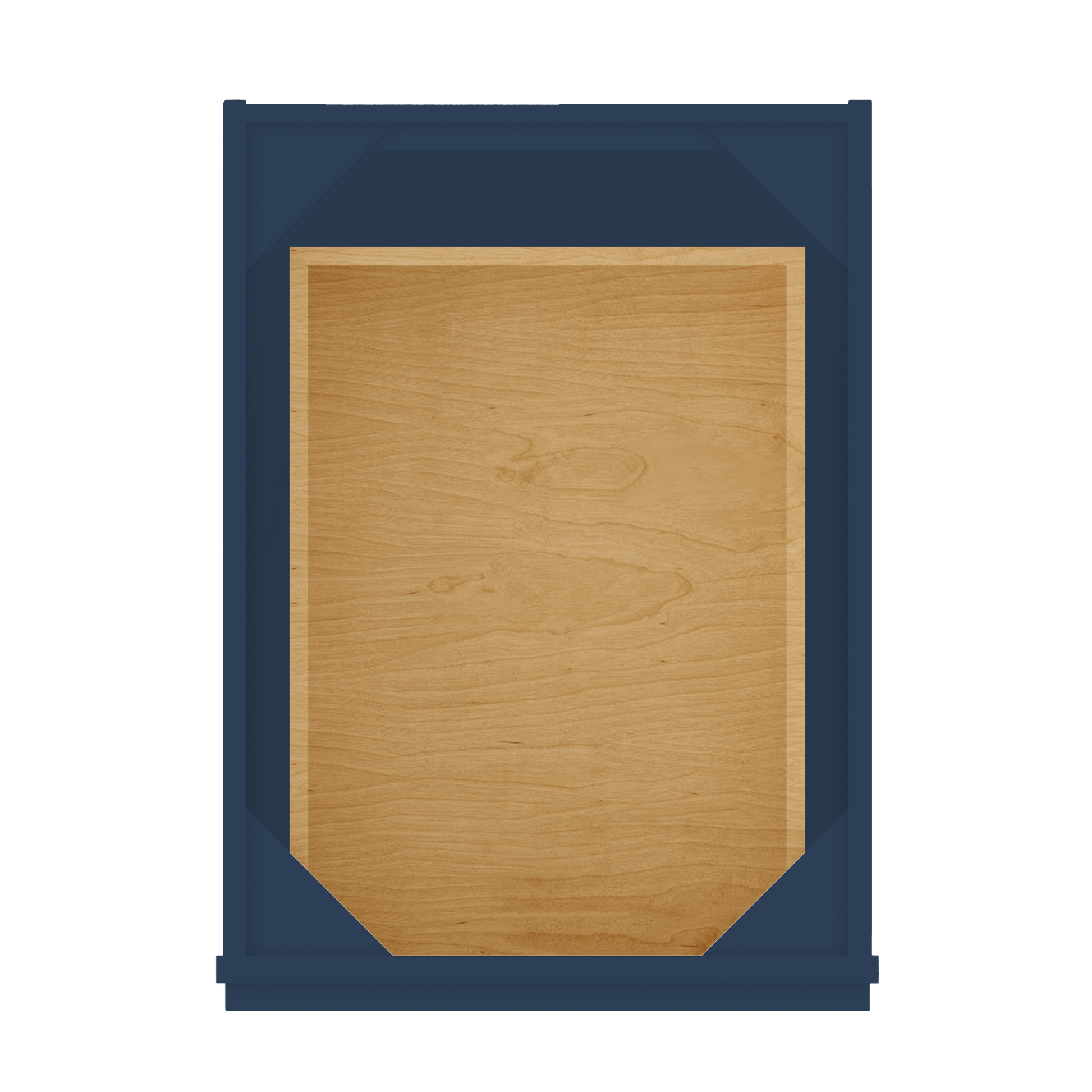 Drawer Base Kitchen Cabinet DB18 Danbury Blue LessCare 18 in. width 34.5 in. height 24 in. depth - Kitchen Cabinets