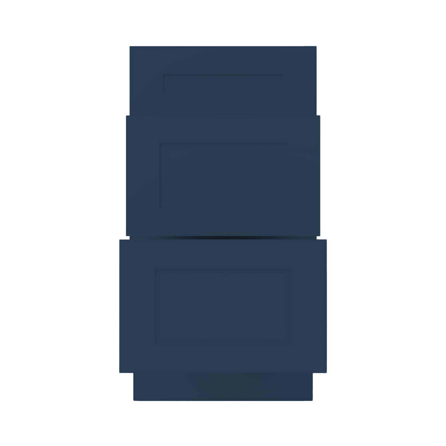 Drawer Base Kitchen Cabinet DB18 Danbury Blue LessCare 18 in. width 34.5 in. height 24 in. depth - Kitchen Cabinets