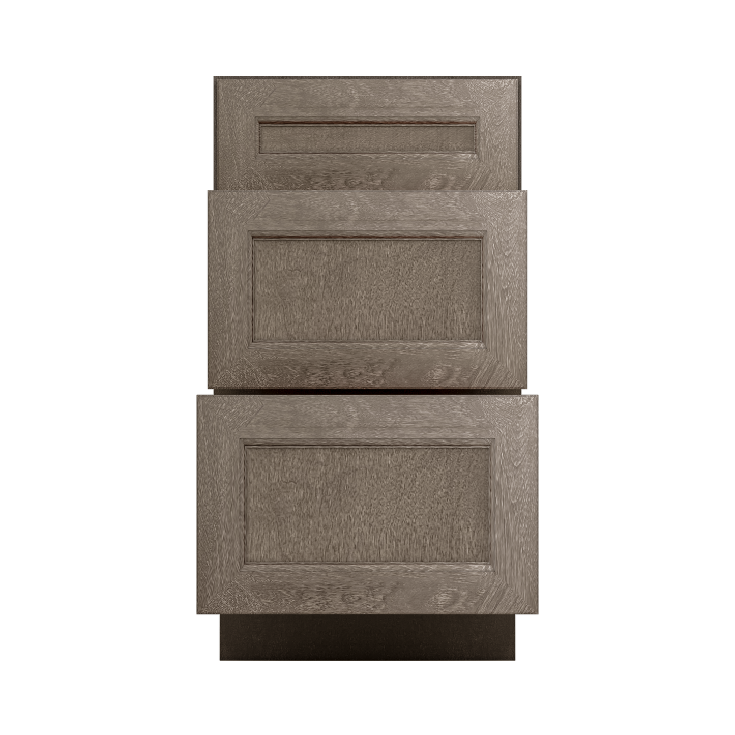 Drawer Base Kitchen Cabinet DB18 Milan Slate 18 in. width 34.5 in. height 24 in. depth - Kitchen Cabinets