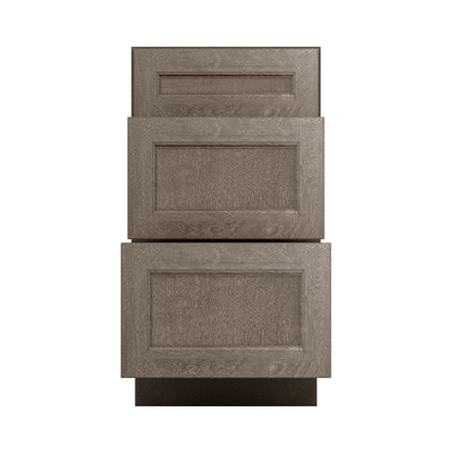 Drawer Base Kitchen Cabinet DB18 Milan Slate 18 in. width 34.5 in. height 24 in. depth - Kitchen Cabinets