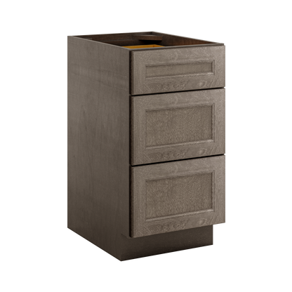 Drawer Base Kitchen Cabinet DB18 Milan Slate 18 in. width 34.5 in. height 24 in. depth - Kitchen Cabinets