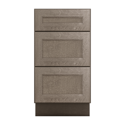 Drawer Base Kitchen Cabinet DB18 Milan Slate 18 in. width 34.5 in. height 24 in. depth - Kitchen Cabinets