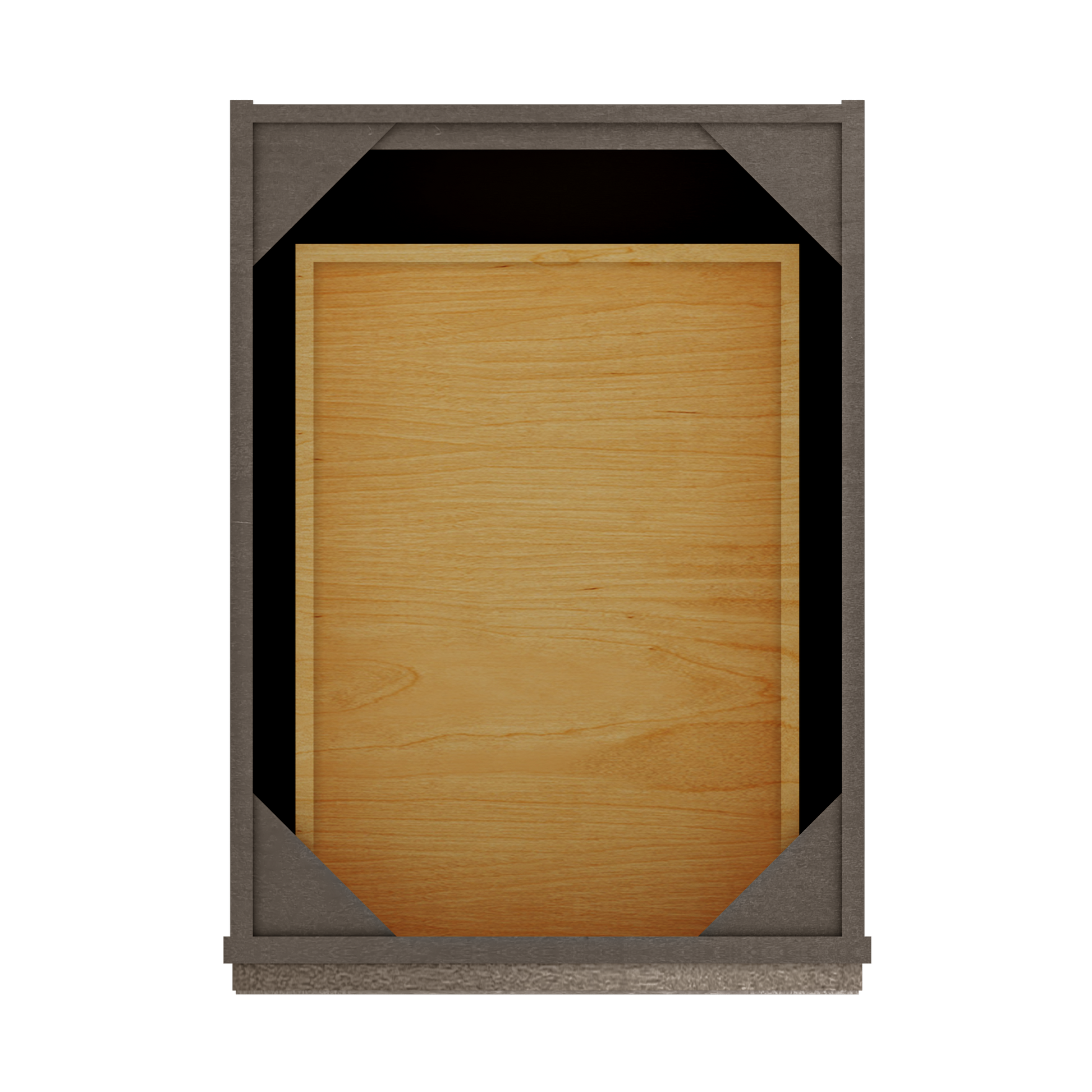 Drawer Base Kitchen Cabinet DB18 Milan Slate 18 in. width 34.5 in. height 24 in. depth - Kitchen Cabinets