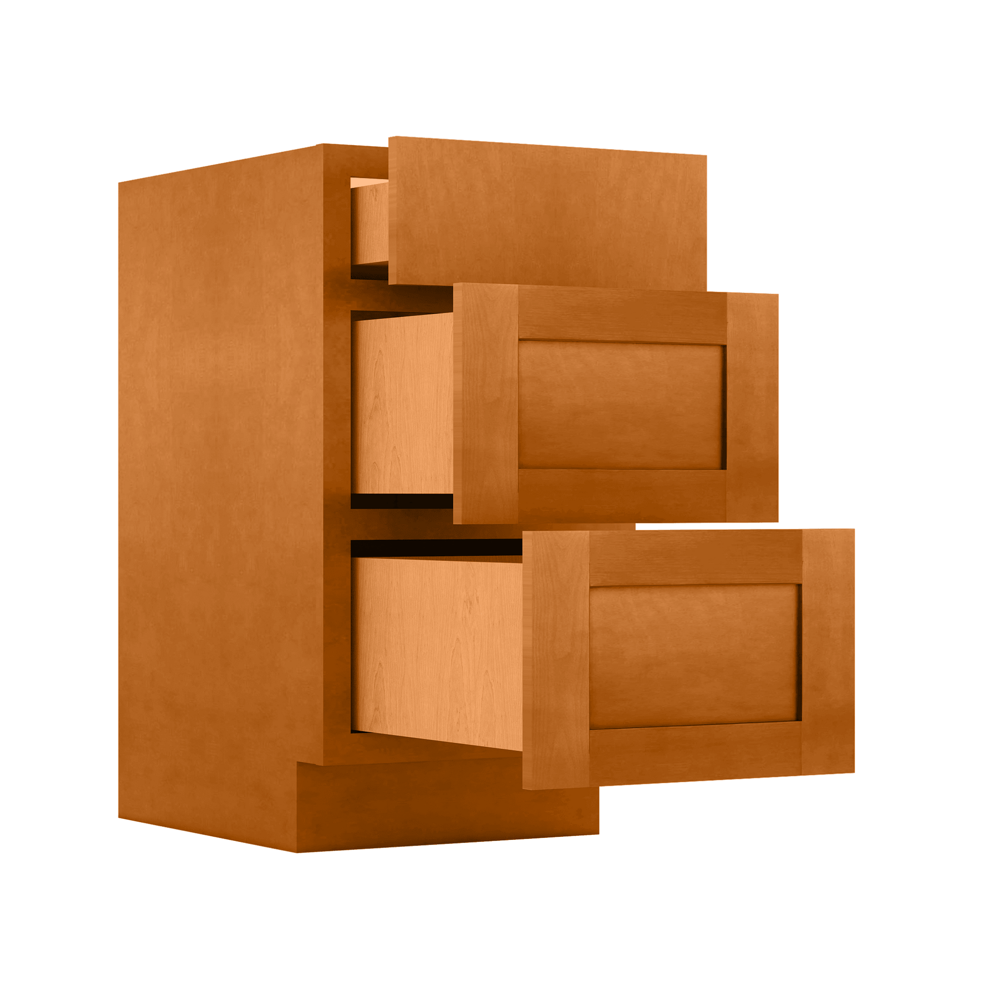 Drawer Base Kitchen Cabinet DB18 Newport LessCare 18 in. width 34.5 in. height 24 in. depth - Kitchen Cabinets