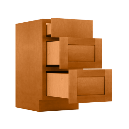 Drawer Base Kitchen Cabinet DB18 Newport LessCare 18 in. width 34.5 in. height 24 in. depth - Kitchen Cabinets