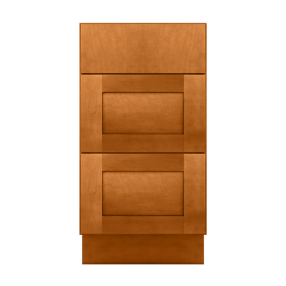 Drawer Base Kitchen Cabinet DB18 Newport LessCare 18 in. width 34.5 in. height 24 in. depth - Kitchen Cabinets