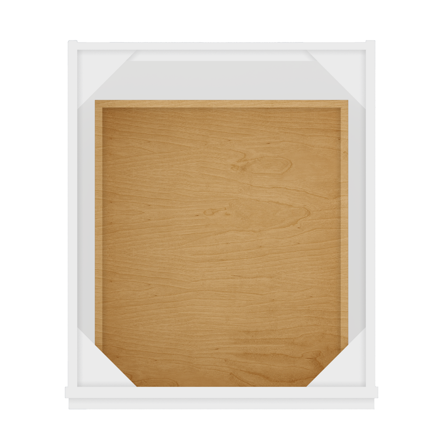 Drawer Base Kitchen Cabinet DB21 Alpina White LessCare 21 in. width 34.5 in. height 24 in. depth - Kitchen Cabinets