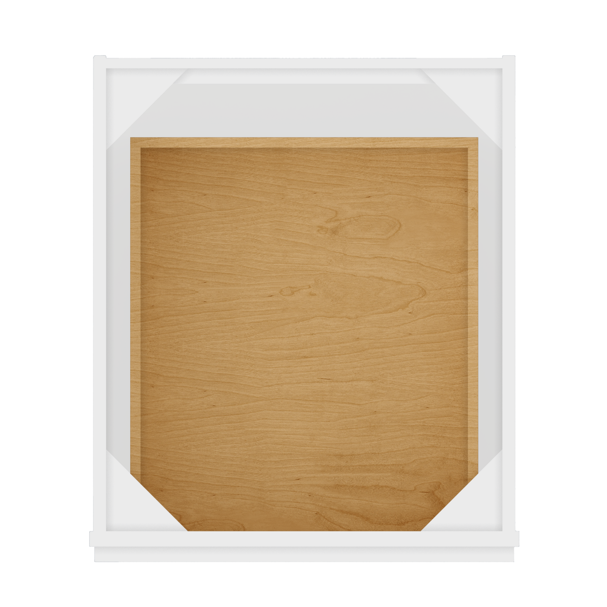 Drawer Base Kitchen Cabinet DB21 Alpina White LessCare 21 in. width 34.5 in. height 24 in. depth - Kitchen Cabinets