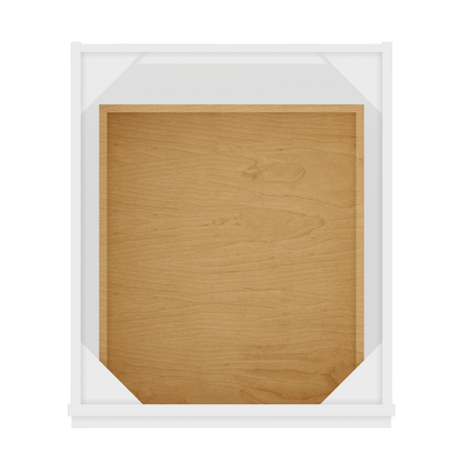 Drawer Base Kitchen Cabinet DB21 Alpina White LessCare 21 in. width 34.5 in. height 24 in. depth - Kitchen Cabinets