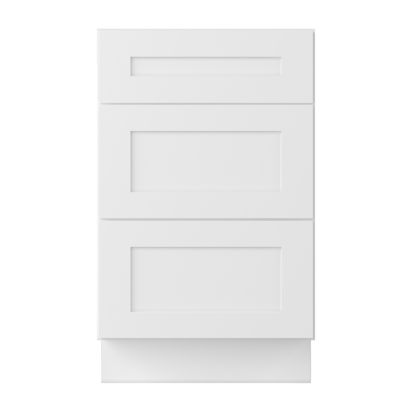 Drawer Base Kitchen Cabinet DB21 Alpina White LessCare 21 in. width 34.5 in. height 24 in. depth - Kitchen Cabinets