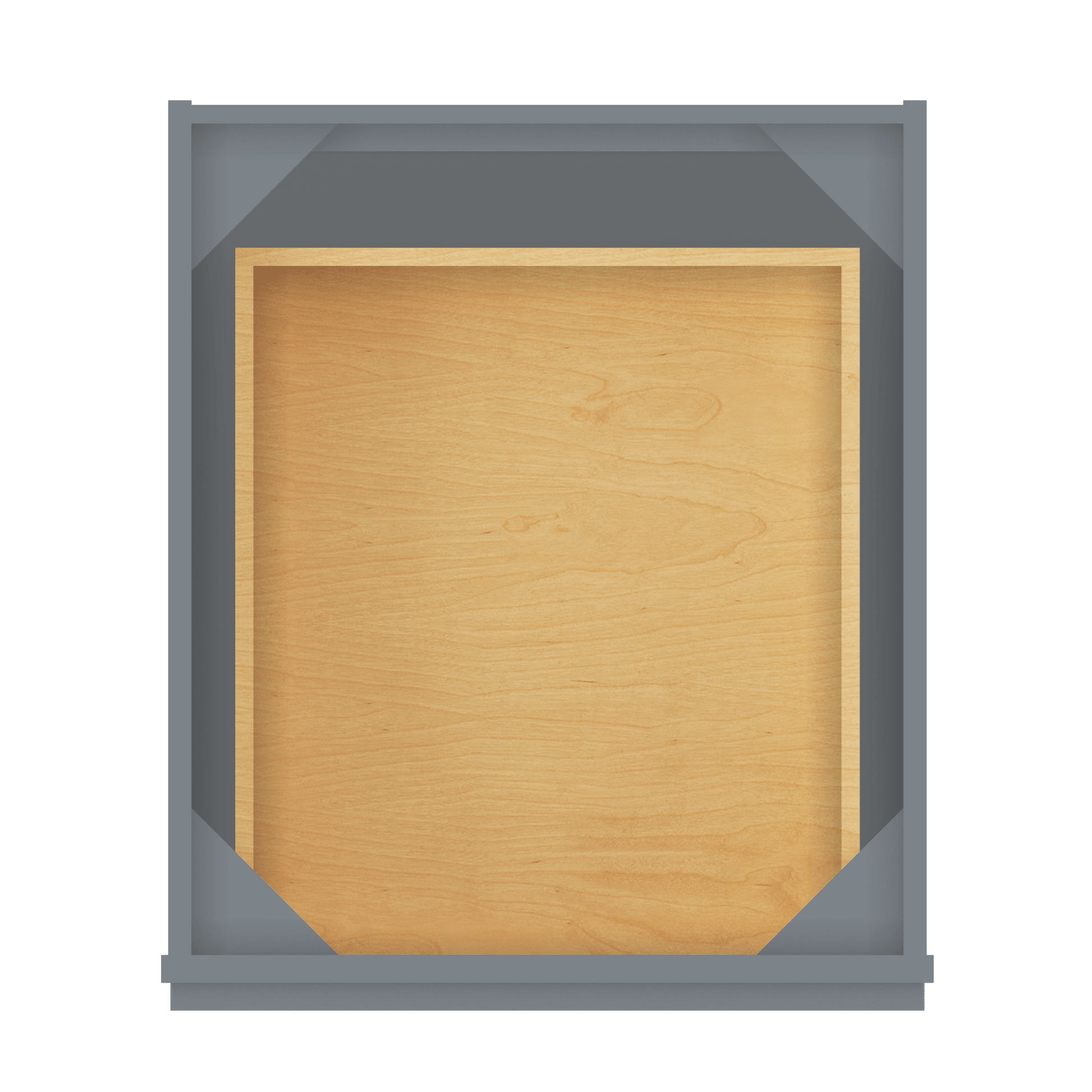 Drawer Base Kitchen Cabinet DB21 Colonial Gray LessCare 21 in. width 34.5 in. height 24 in. depth - Kitchen Cabinets