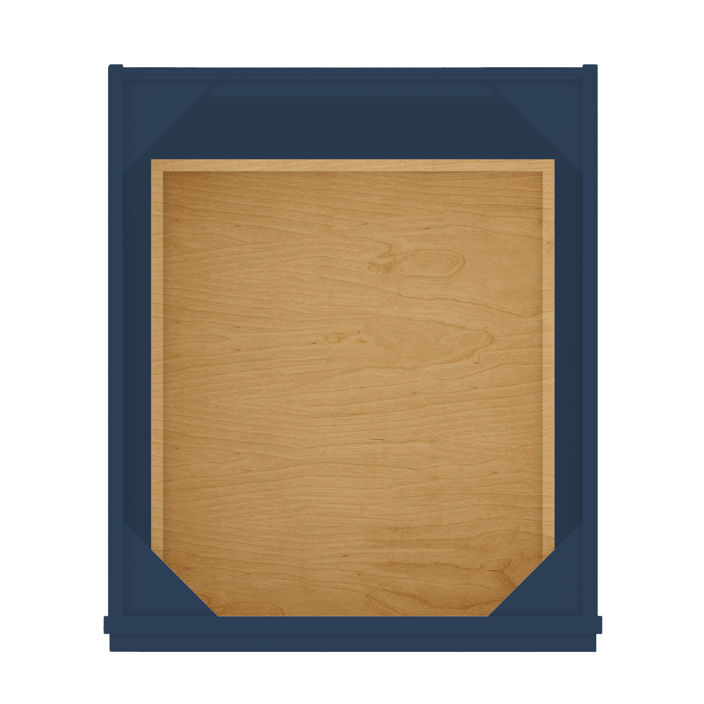 Drawer Base Kitchen Cabinet DB21 Danbury Blue LessCare 21 in. width 34.5 in. height 24 in. depth - Kitchen Cabinets