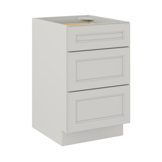 Drawer Base Kitchen Cabinet DB21 Milan Pearl 21 in. width 34.5 in. height 24 in. depth - Kitchen Cabinets