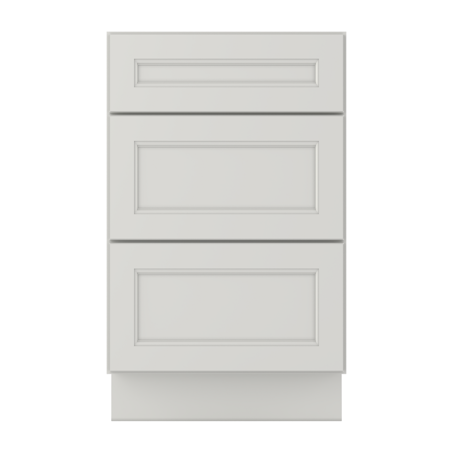 Drawer Base Kitchen Cabinet DB21 Milan Pearl 21 in. width 34.5 in. height 24 in. depth - Kitchen Cabinets