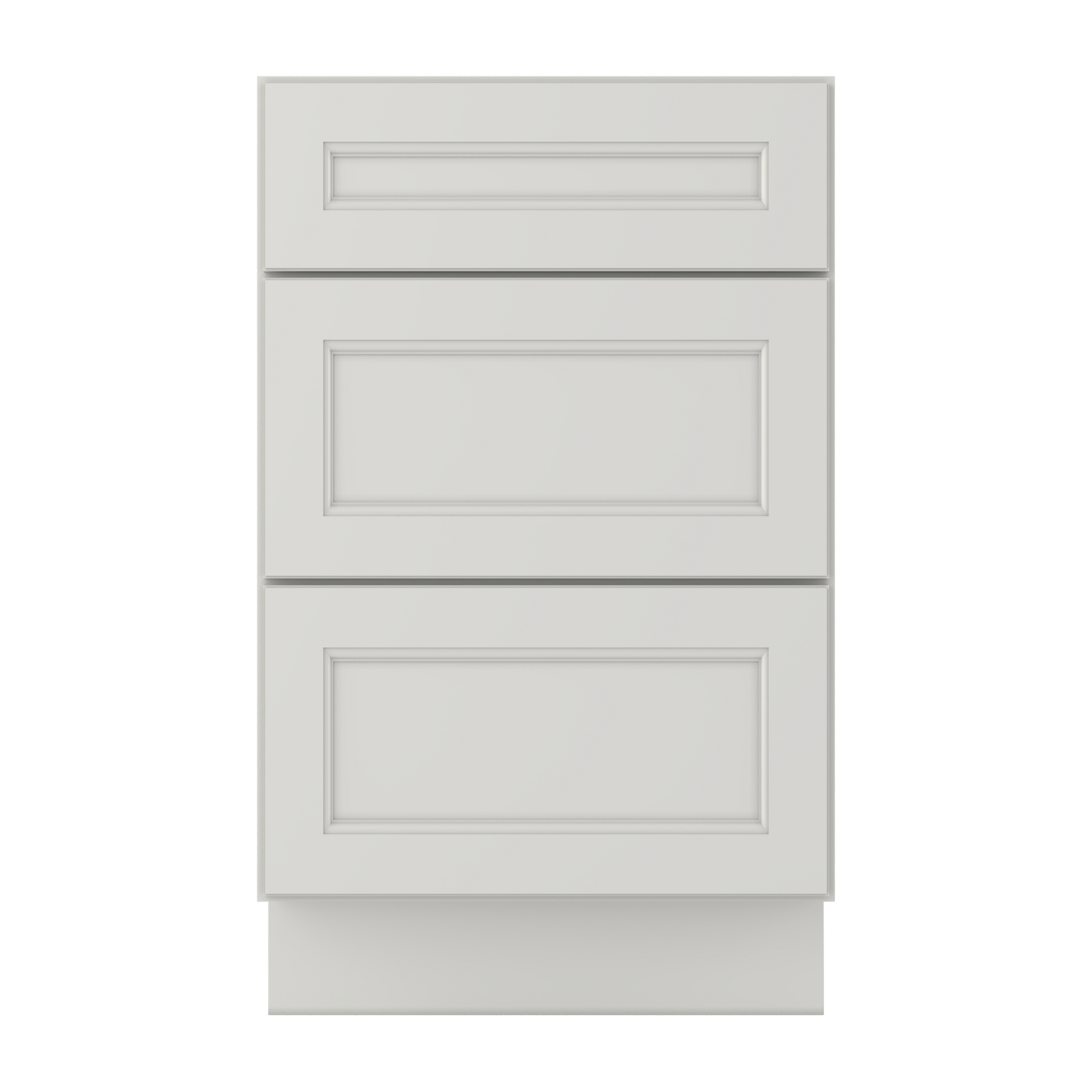 Drawer Base Kitchen Cabinet DB21 Milan Pearl 21 in. width 34.5 in. height 24 in. depth - Kitchen Cabinets