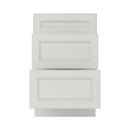 Drawer Base Kitchen Cabinet DB21 Milan Pearl 21 in. width 34.5 in. height 24 in. depth - Kitchen Cabinets