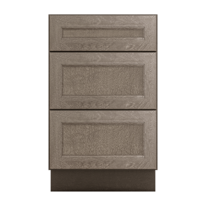 Drawer Base Kitchen Cabinet DB21 Milan Slate 21 in. width 34.5 in. height 24 in. depth - Kitchen Cabinets