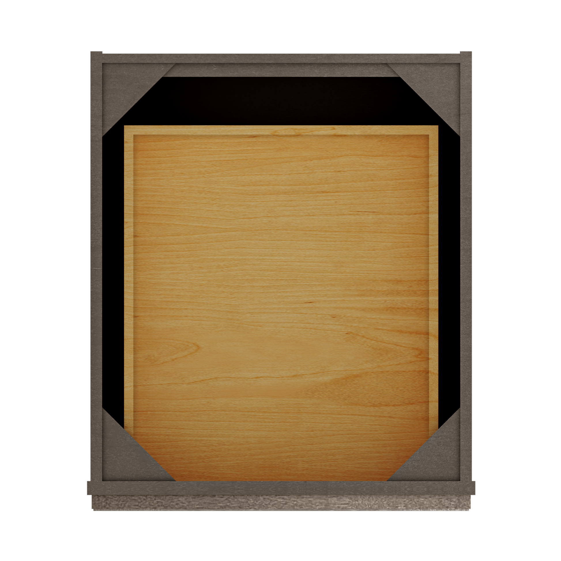 Drawer Base Kitchen Cabinet DB21 Milan Slate 21 in. width 34.5 in. height 24 in. depth - Kitchen Cabinets