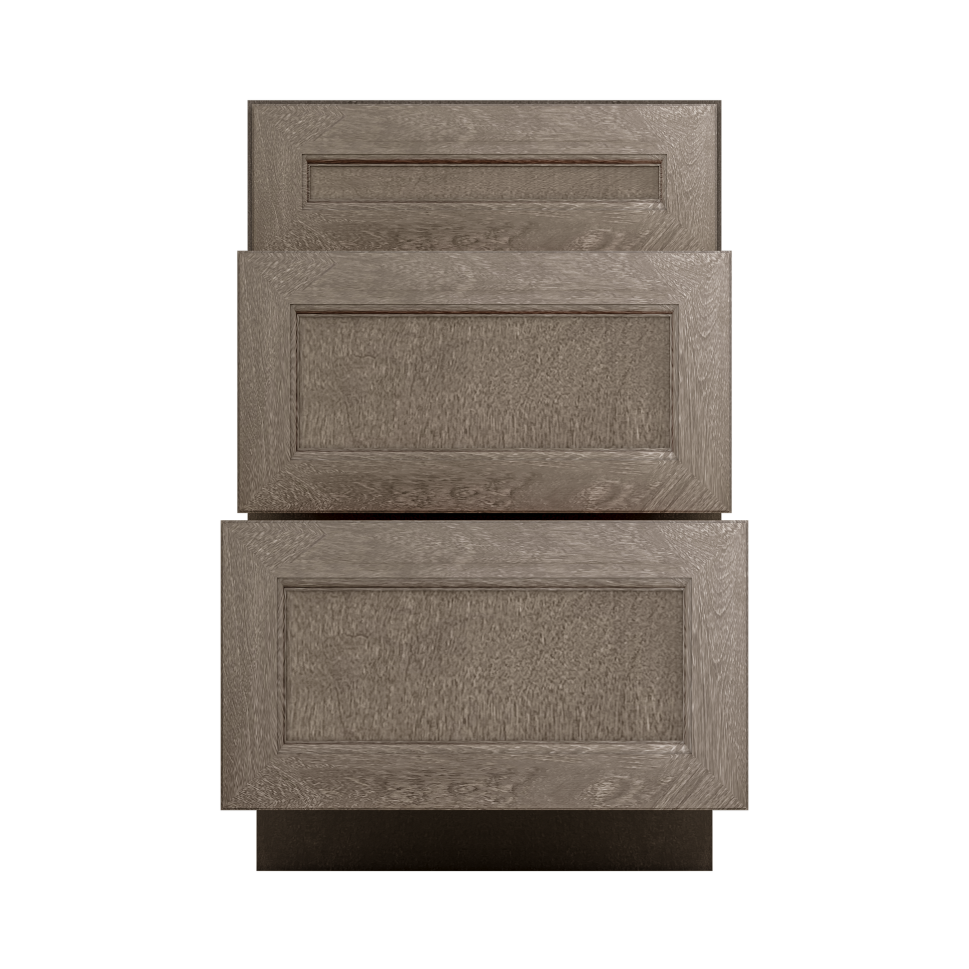 Drawer Base Kitchen Cabinet DB21 Milan Slate 21 in. width 34.5 in. height 24 in. depth - Kitchen Cabinets