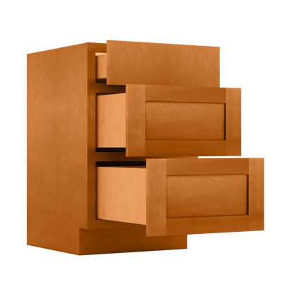 Drawer Base Kitchen Cabinet DB21 Newport LessCare 21 in. width 34.5 in. height 24 in. depth - Kitchen Cabinets