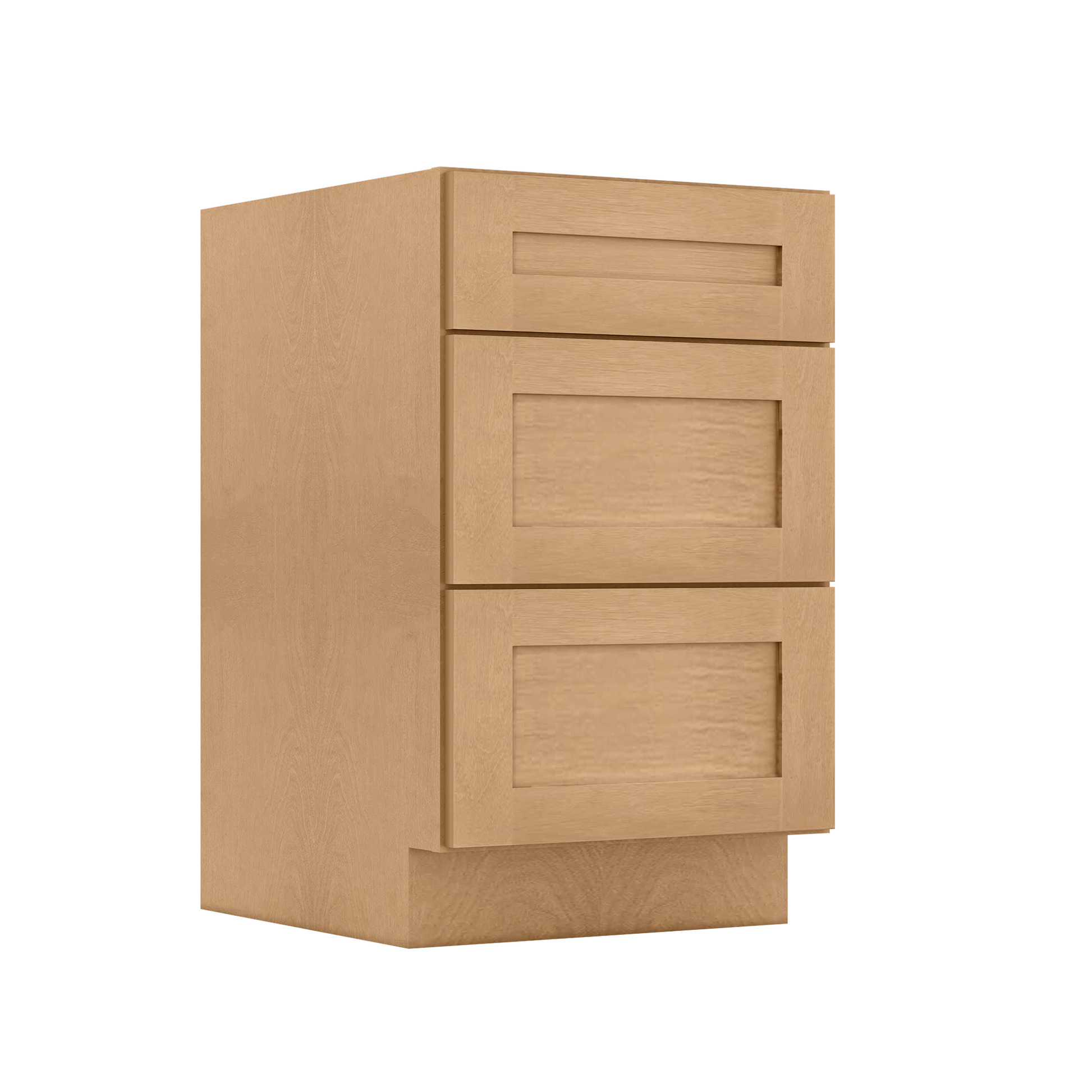Drawer Base Kitchen Cabinet DB21 Shaker Toffee 21 in. width 34.5 in. height 24 in. depth - Kitchen Cabinets