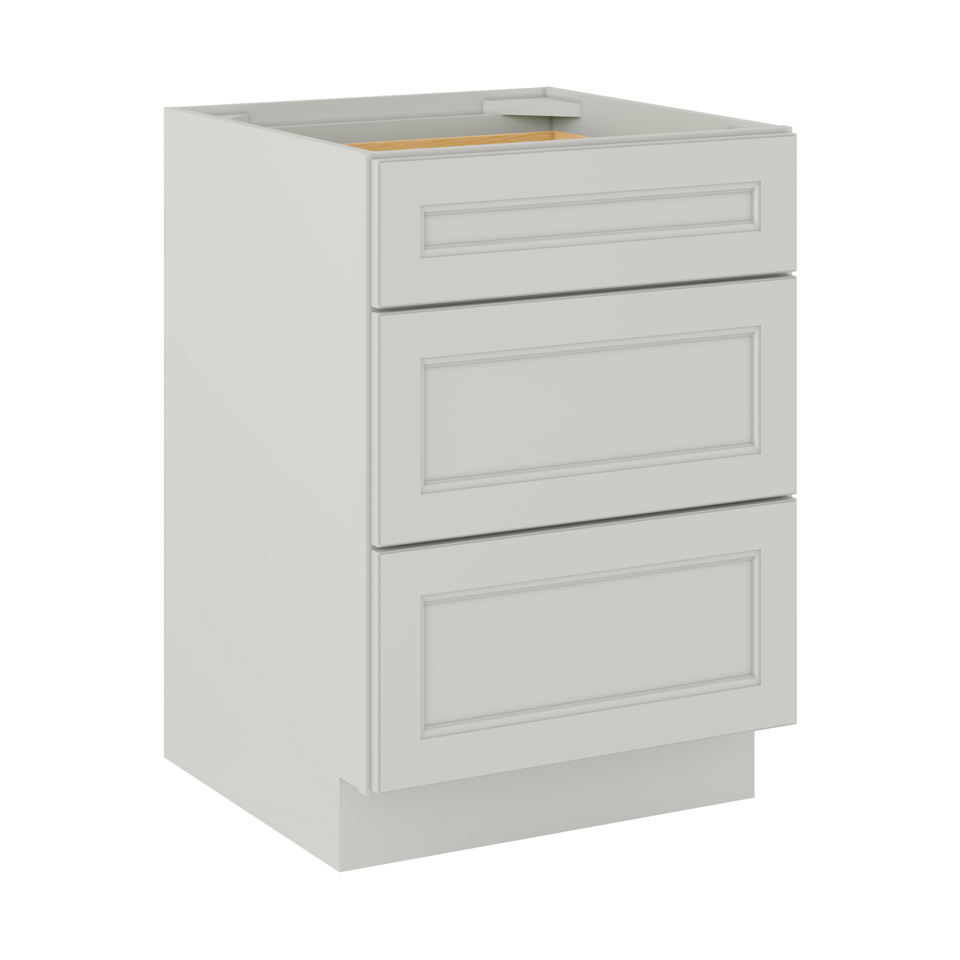 Drawer Base Kitchen Cabinet DB24 Milan Pearl 24 in. width 34.5 in. height 24 in. depth - Kitchen Cabinets