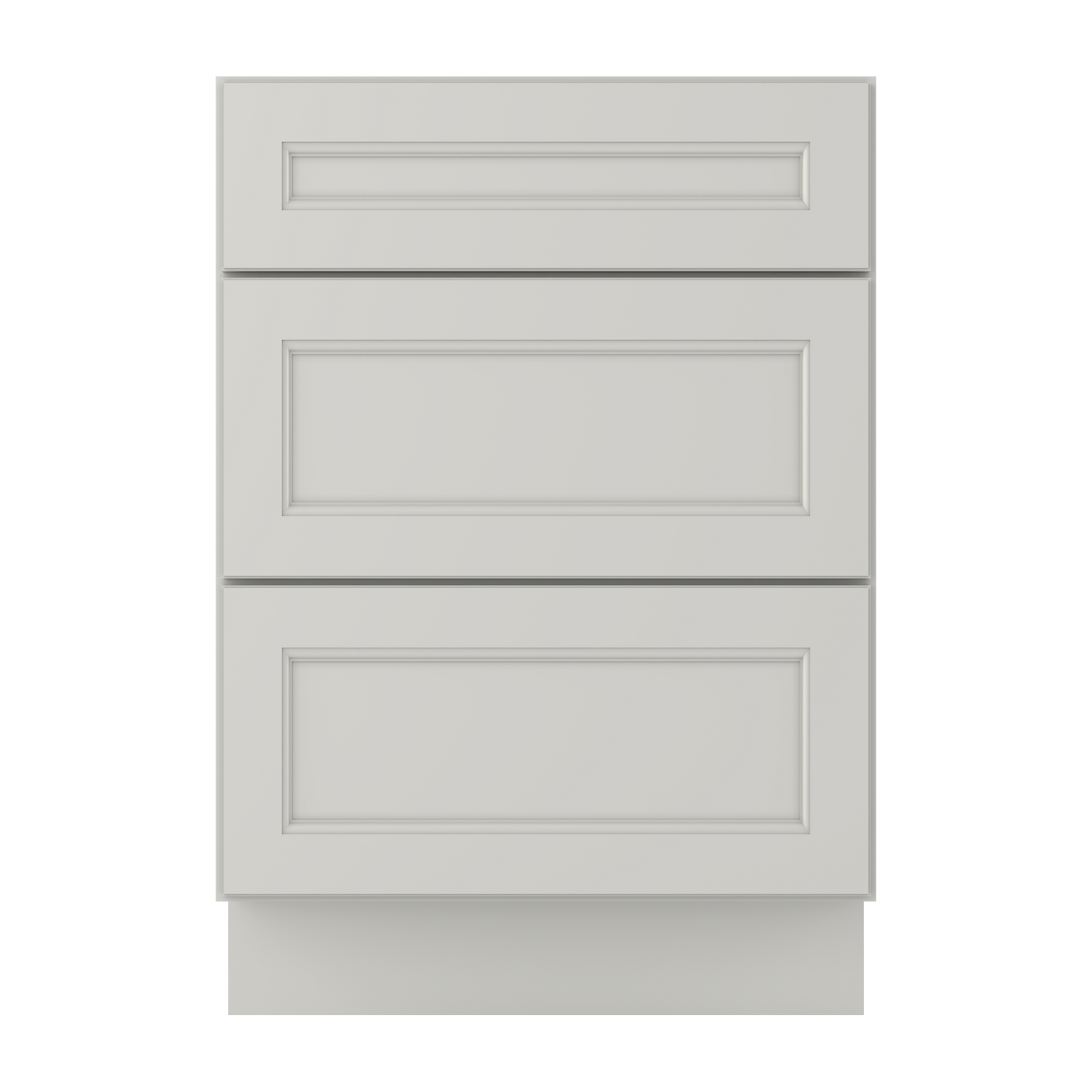 Drawer Base Kitchen Cabinet DB24 Milan Pearl 24 in. width 34.5 in. height 24 in. depth - Kitchen Cabinets