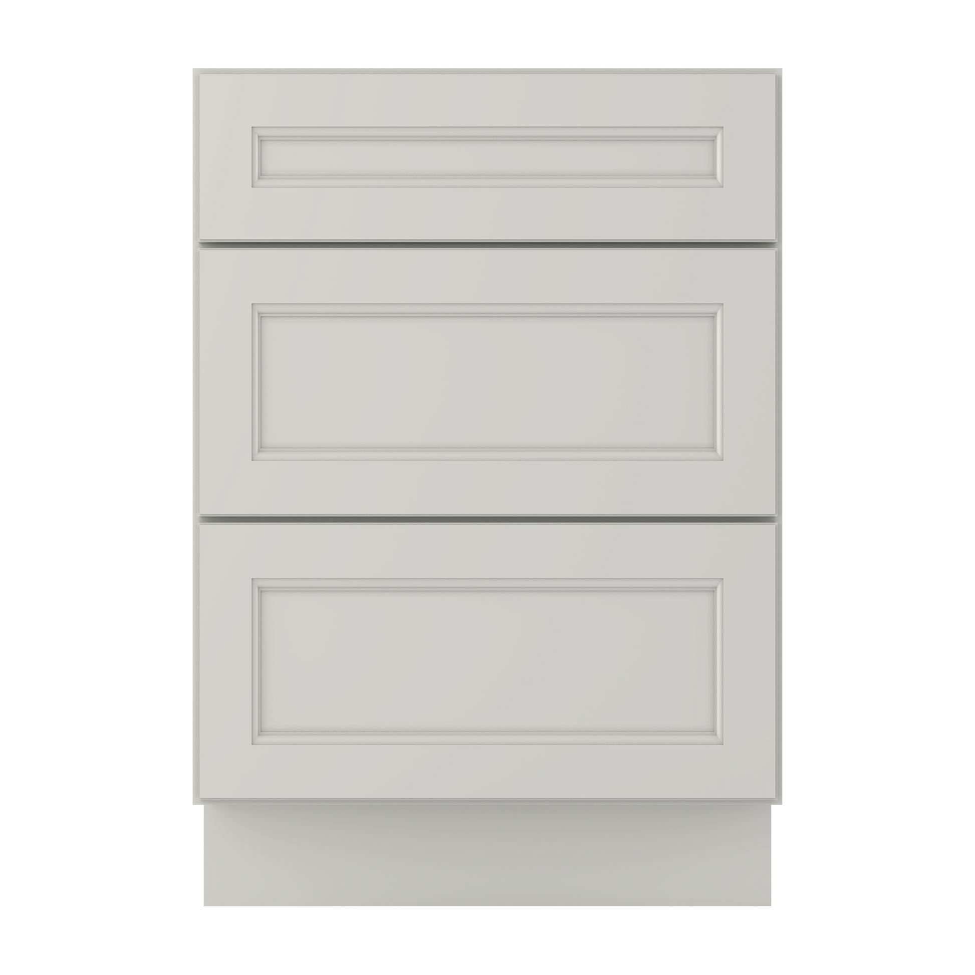 Drawer Base Kitchen Cabinet DB24 Milan Pearl 24 in. width 34.5 in. height 24 in. depth - Kitchen Cabinets