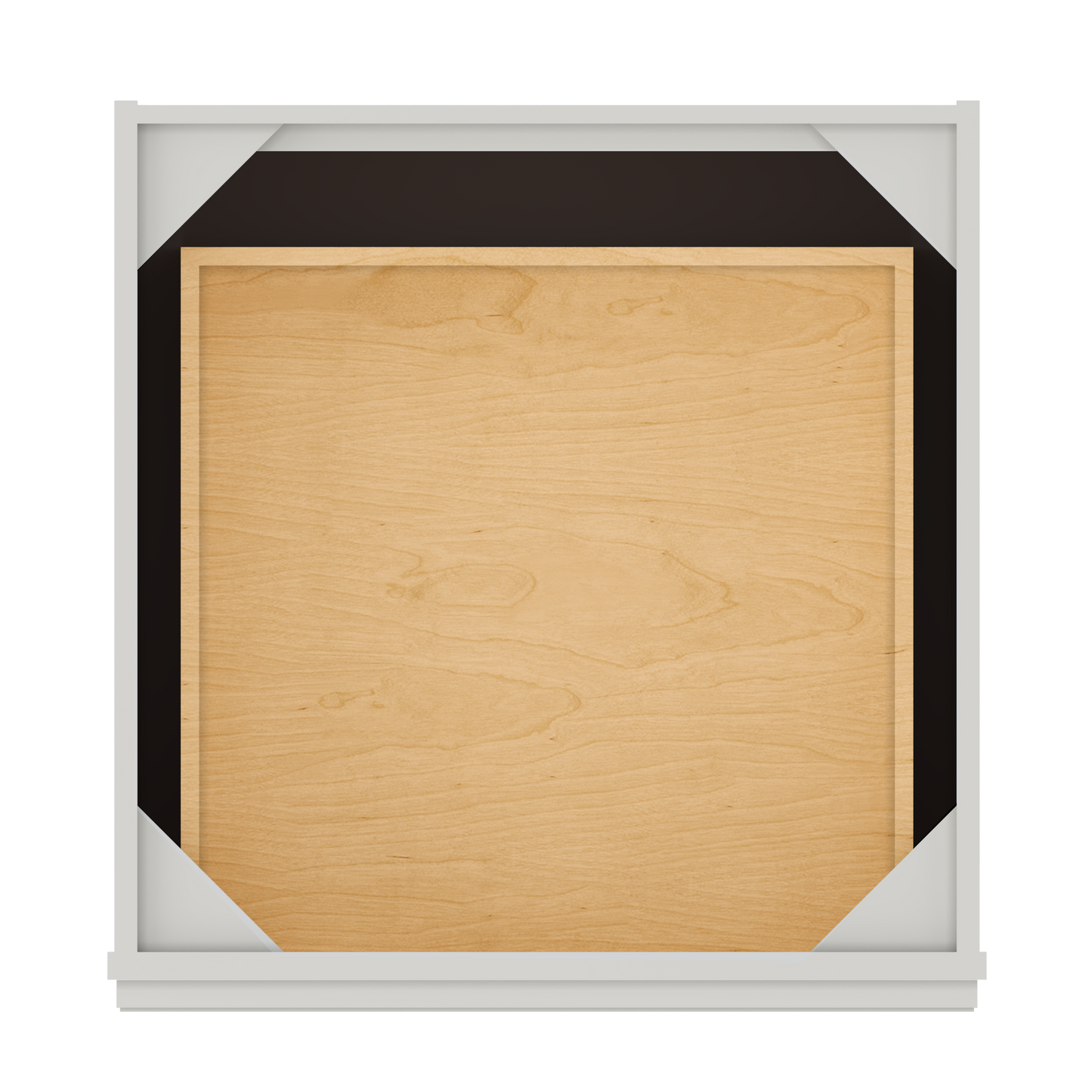 Drawer Base Kitchen Cabinet DB24 Milan Pearl 24 in. width 34.5 in. height 24 in. depth - Kitchen Cabinets