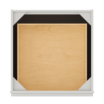 Drawer Base Kitchen Cabinet DB24 Milan Pearl 24 in. width 34.5 in. height 24 in. depth - Kitchen Cabinets