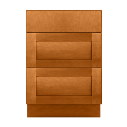 Drawer Base Kitchen Cabinet DB24 Newport LessCare 24 in. width 34.5 in. height 24 in. depth - Kitchen Cabinets