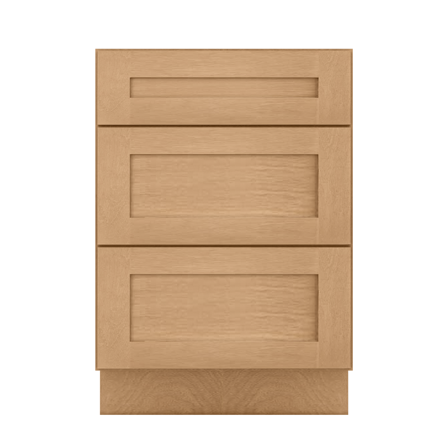 Drawer Base Kitchen Cabinet DB24 Shaker Toffee 24 in. width 34.5 in. height 24 in. depth - Kitchen Cabinets