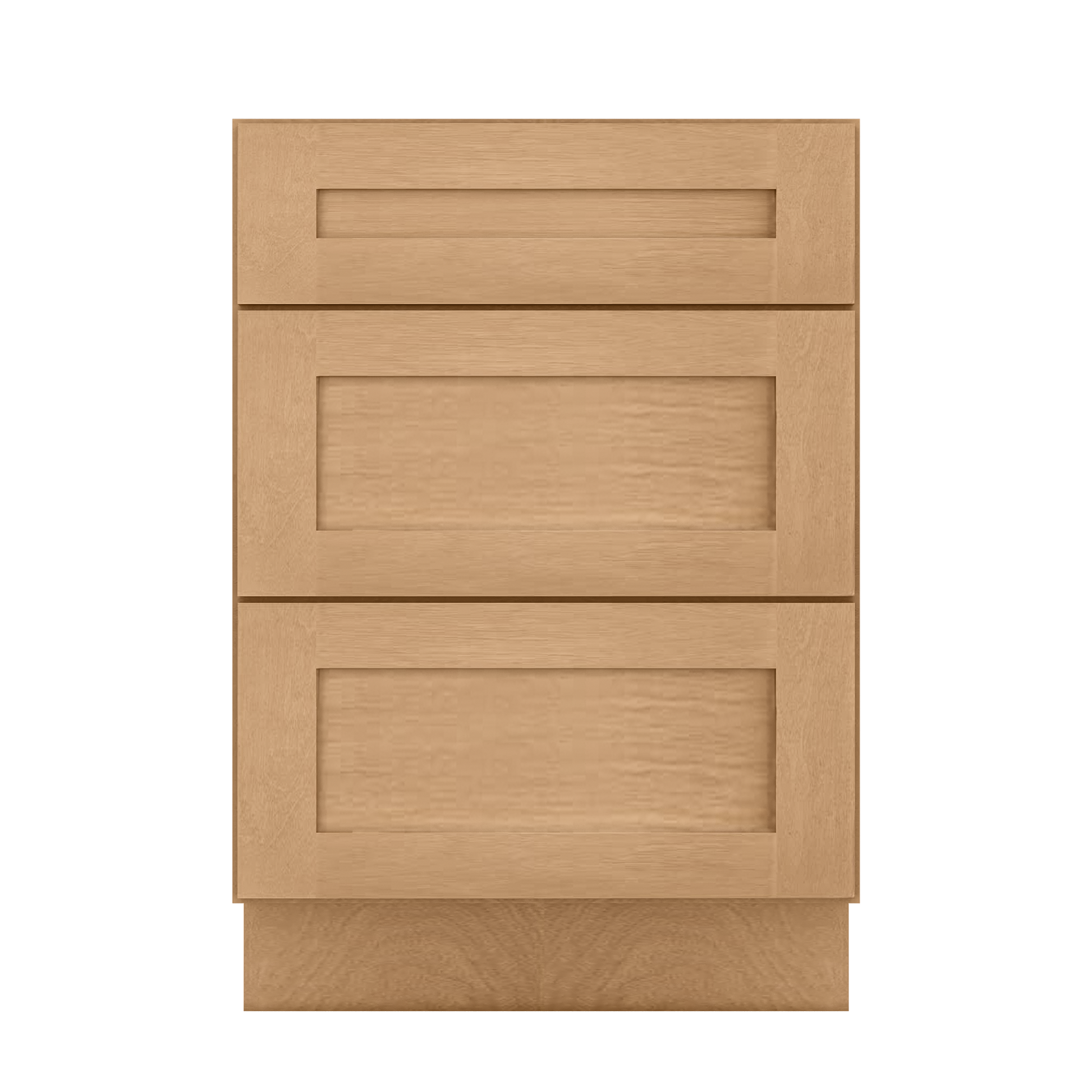 Drawer Base Kitchen Cabinet DB24 Shaker Toffee 24 in. width 34.5 in. height 24 in. depth - Kitchen Cabinets