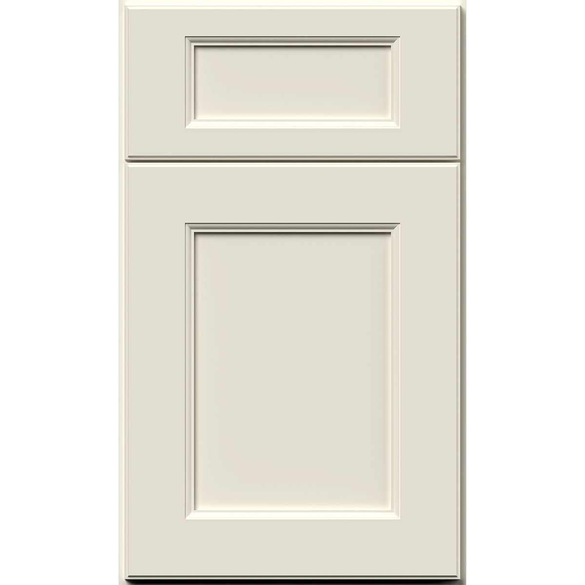 Fabuwood Allure Fusion Dove Recessed Panel White Door Sample - Kitchen Cabinets
