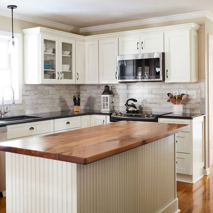 Fabuwood Allure Fusion Dove Recessed Panel White Door Sample - Kitchen Cabinets