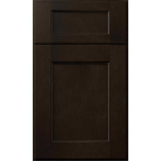 Fabuwood Allure Fusion Kona Recessed Panel Brown Door Sample - Kitchen Cabinets