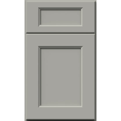 Fabuwood Allure Fusion Nickel Recessed Panel Grey Door Sample - Kitchen Cabinets