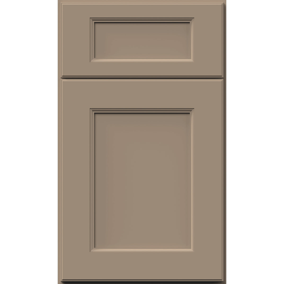 Fabuwood Allure Fusion Oyser Recessed Panel Beige Door Sample - Kitchen Cabinets