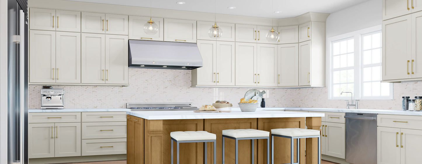 Fabuwood Allure Galaxy Dove Door Sample - Kitchen Cabinets