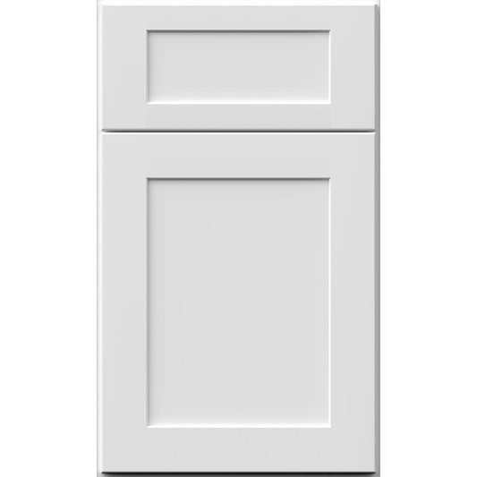 Fabuwood Allure Galaxy Frost Shaker White Door Sample - Kitchen Cabinets