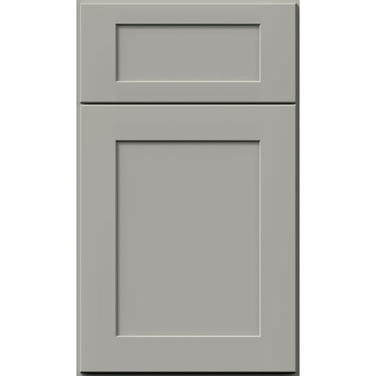 Fabuwood Allure Galaxy Nickel Shaker Grey Door Sample - Kitchen Cabinets