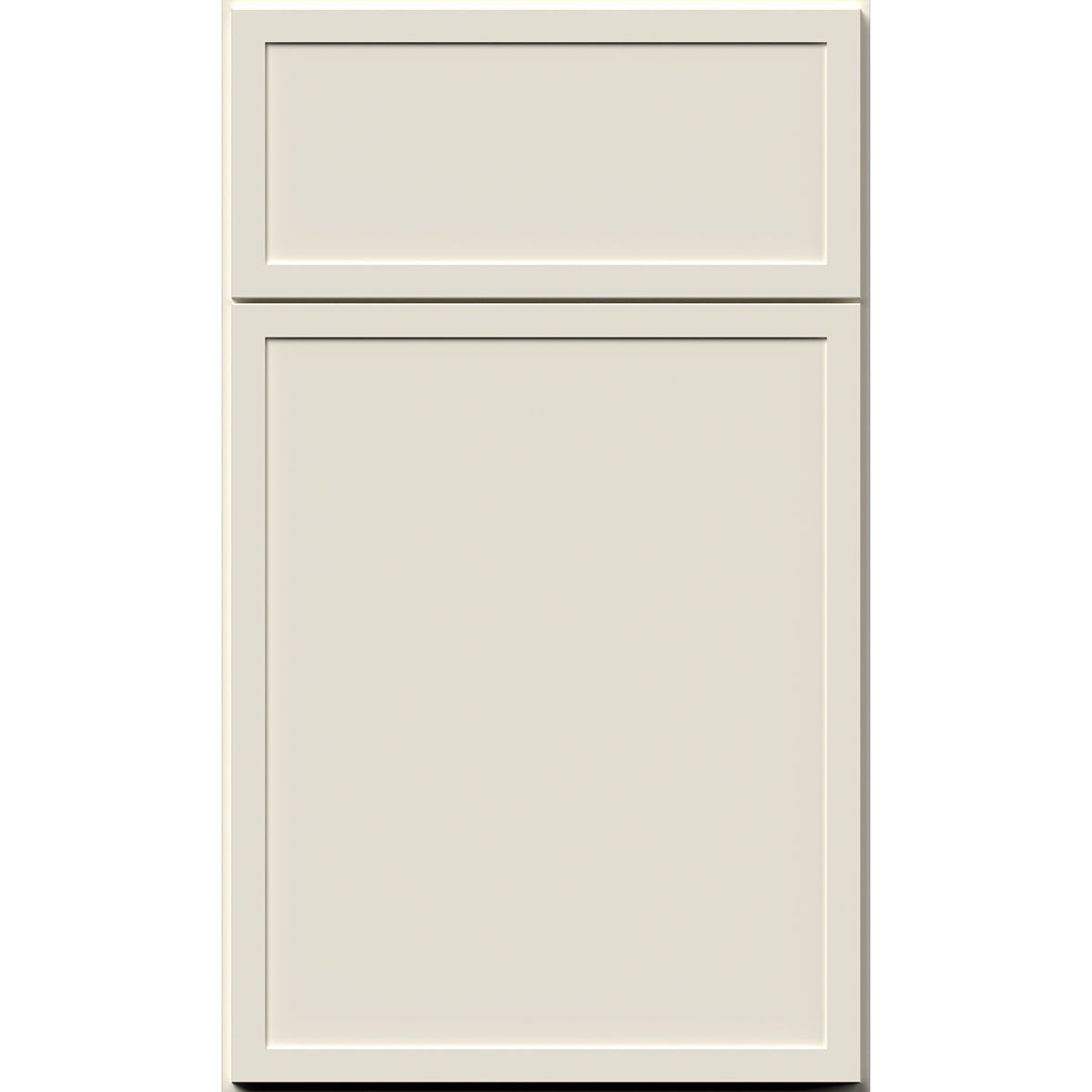 Fabuwood Allure Luna Dove Shaker White Door Sample - Kitchen Cabinets