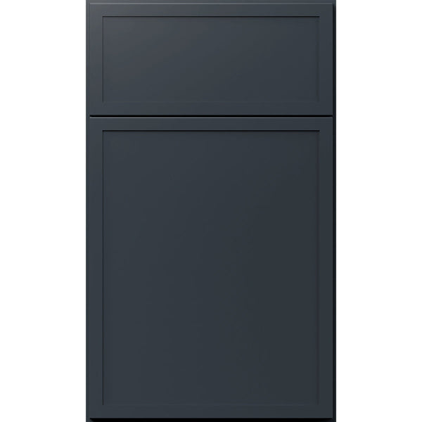 Fabuwood Allure Luna Indigo Shaker Blue Door Sample | Cabinets