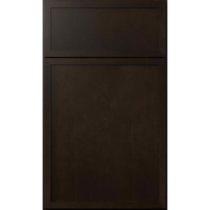 Fabuwood Allure Luna Kona Shaker Brown Door Sample - Kitchen Cabinets