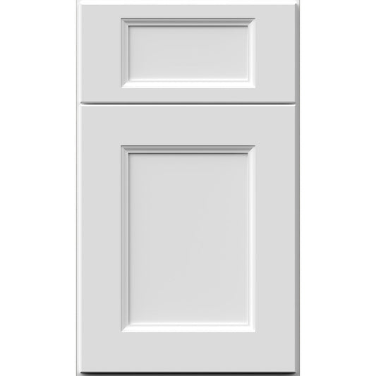 Fabuwood Allure Nexus Frost Recessed Panel White Door Sample - Kitchen Cabinets