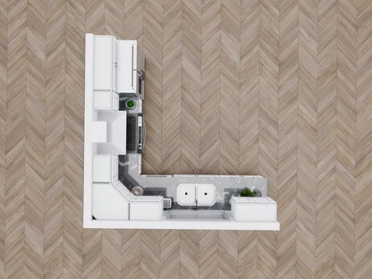 Fabuwood Galaxy Frost 10x10 Kitchen