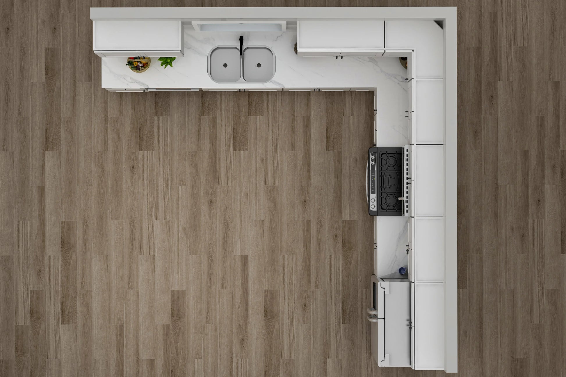 Fabuwood Galaxy Frost 12x12 Kitchen